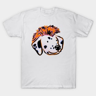 Dalmatian Dog Mohawk T-Shirt